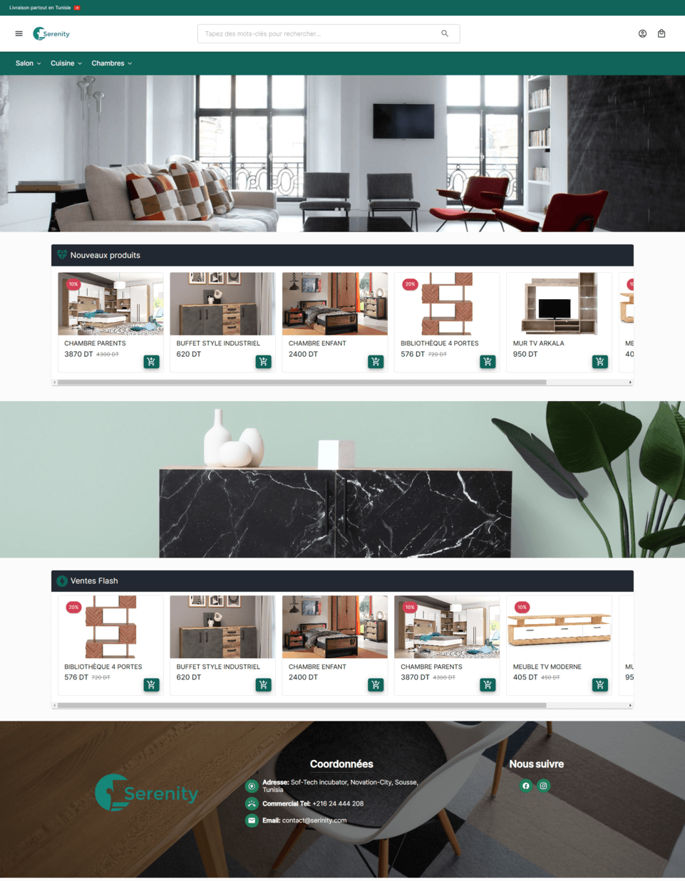 E-commerce Web Application screenshot 1