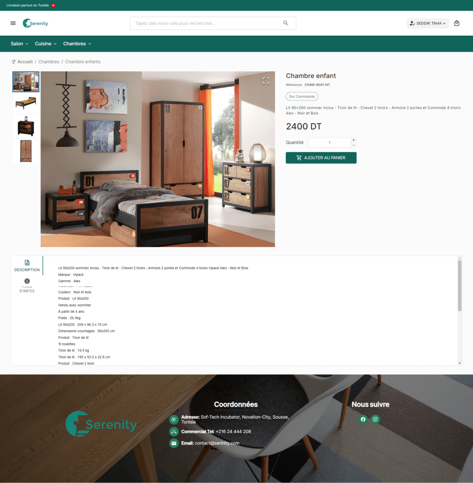 E-commerce Web Application screenshot 2